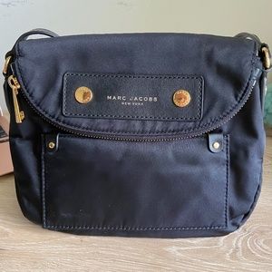 Marc Jacobs Black Nylon Mini Natasha Crossbody